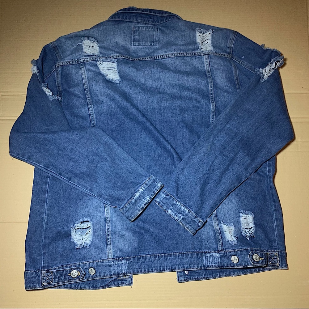 Ripped Denim jacket - Picture 2 of 3